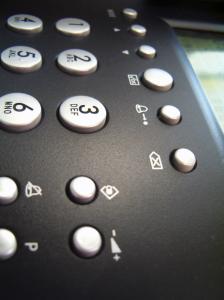 Photo of a telephone